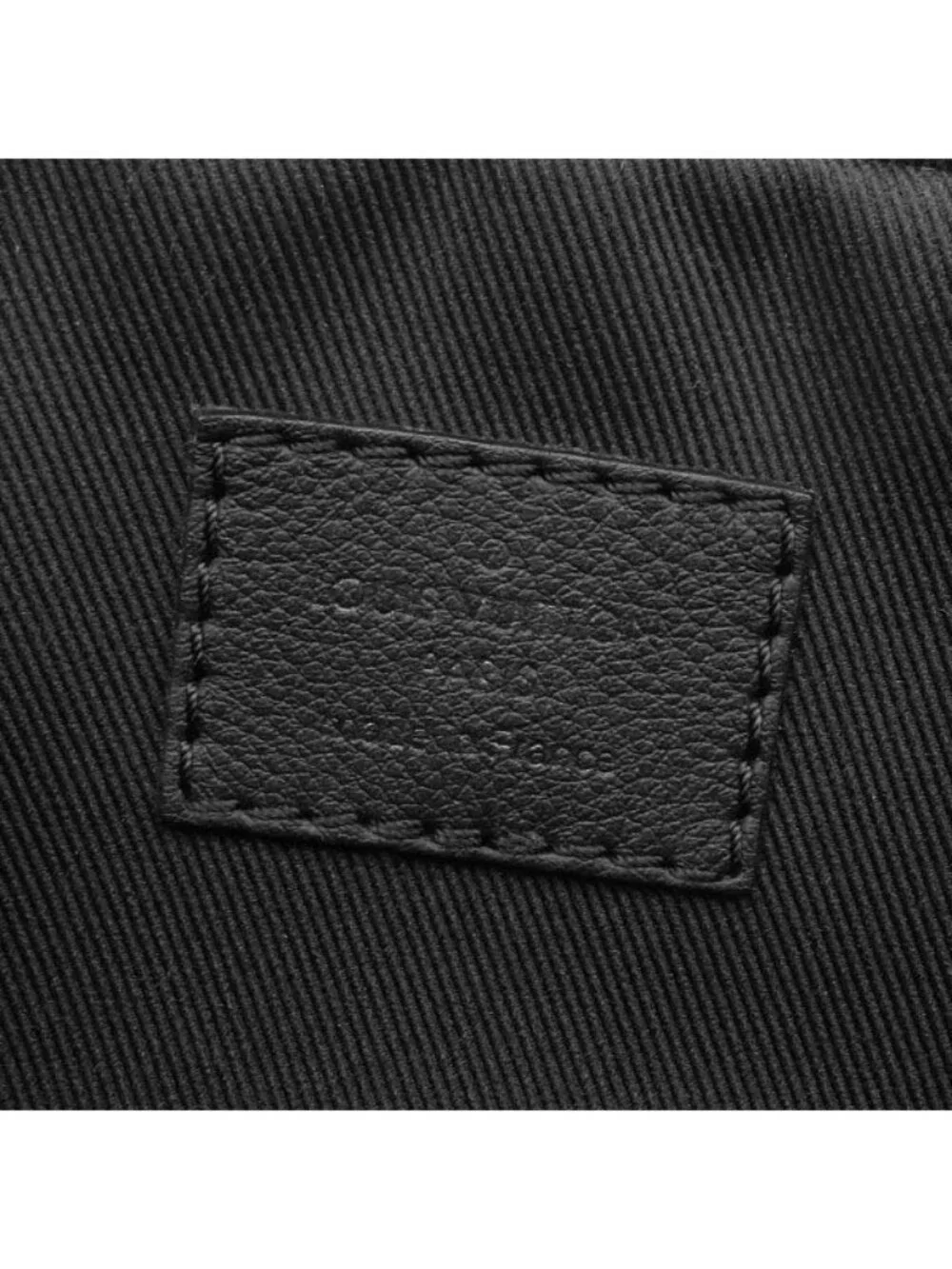 Louis Vuitton Shoulder Bag Alpha Wearable Wallet Calf Black